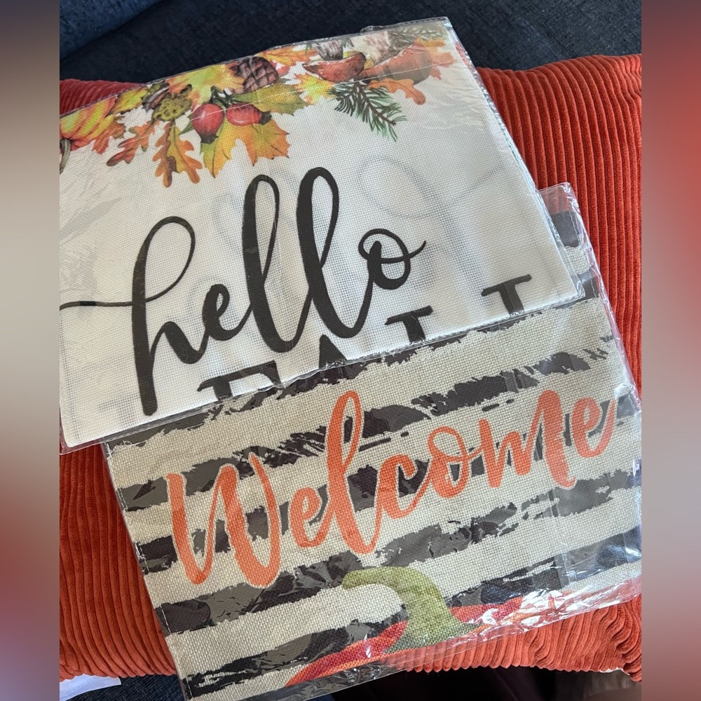 2-Fall Garden Flags